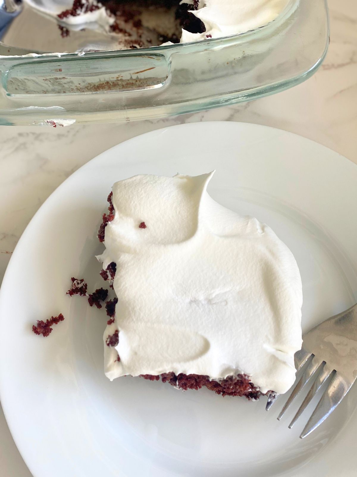 weight watchers chocolate poke cake