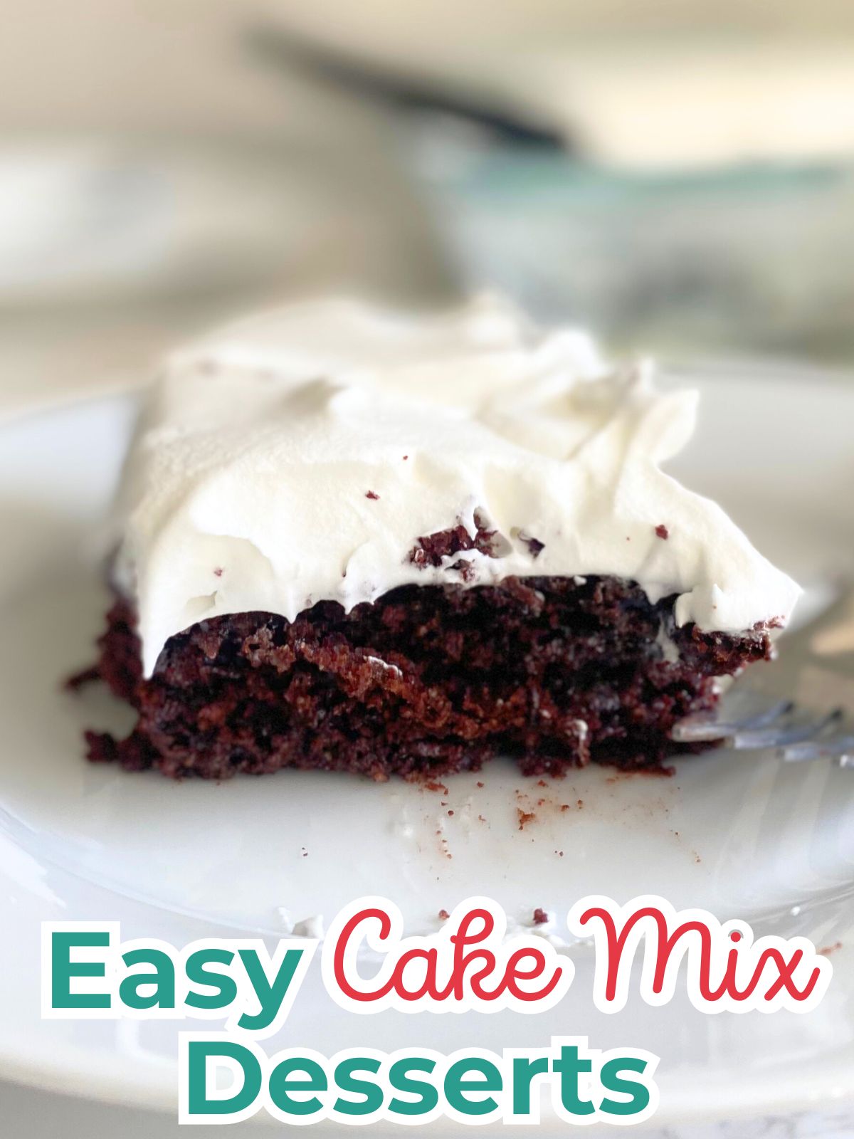 weight watchers chocolate poke cake