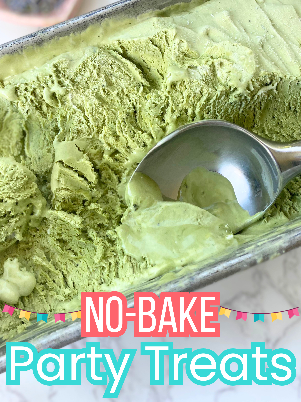 lavender matcha ice cream