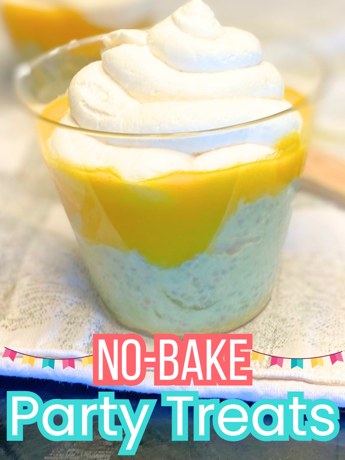 mango matcha chia pudding