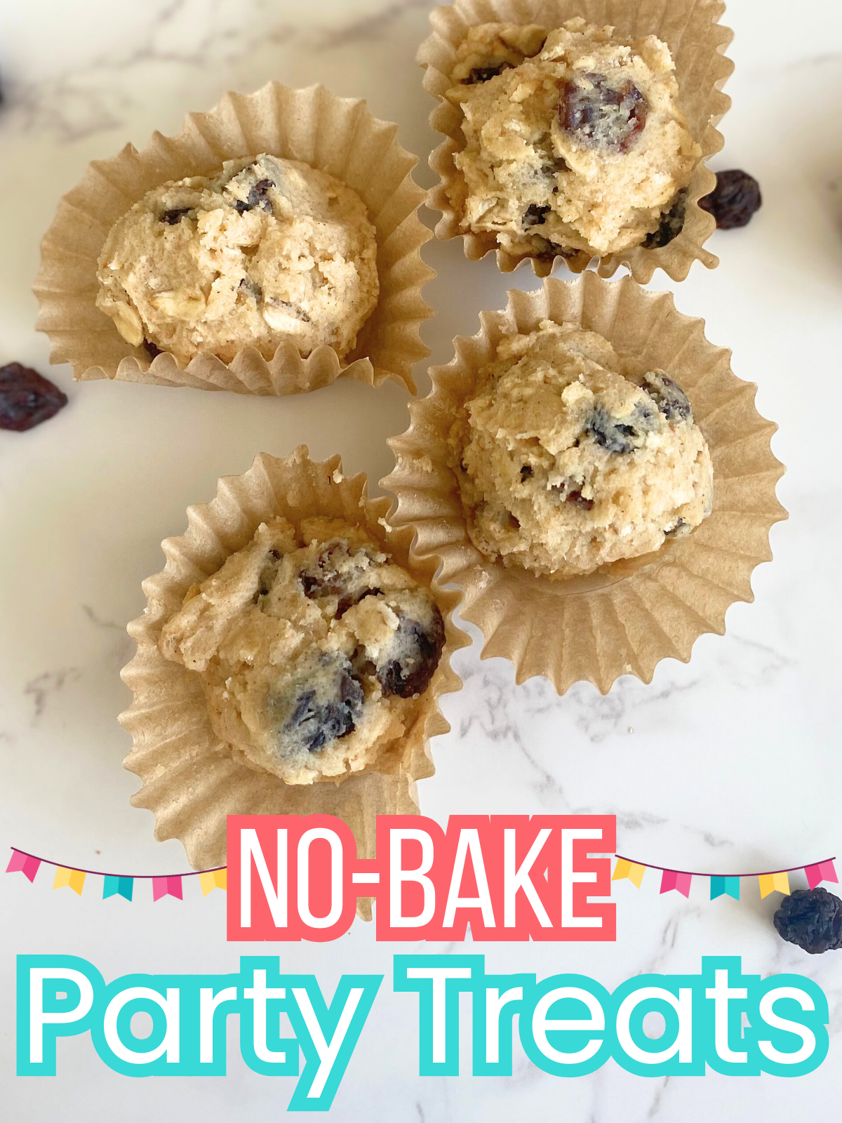 edible oatmeal raisin cookie dough