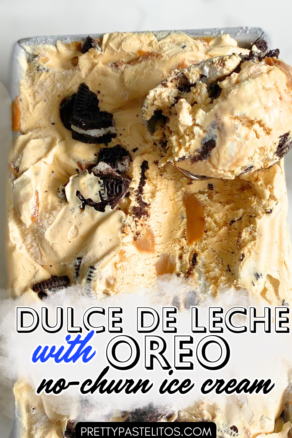 oreo dulce de leche ice cream pin