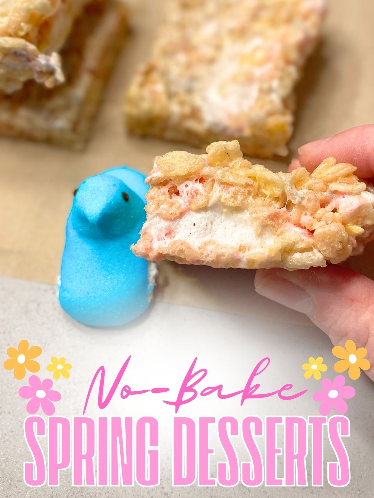 peeps rice krispie treats