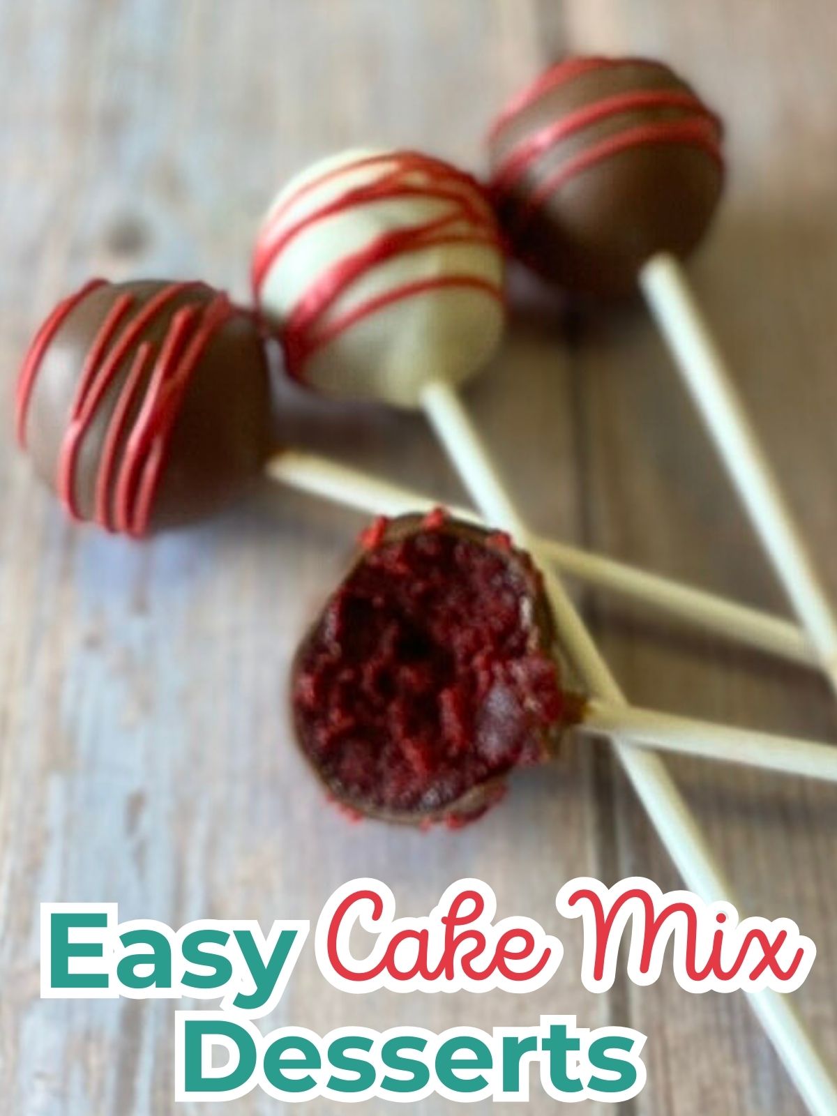 red velvet cake pops