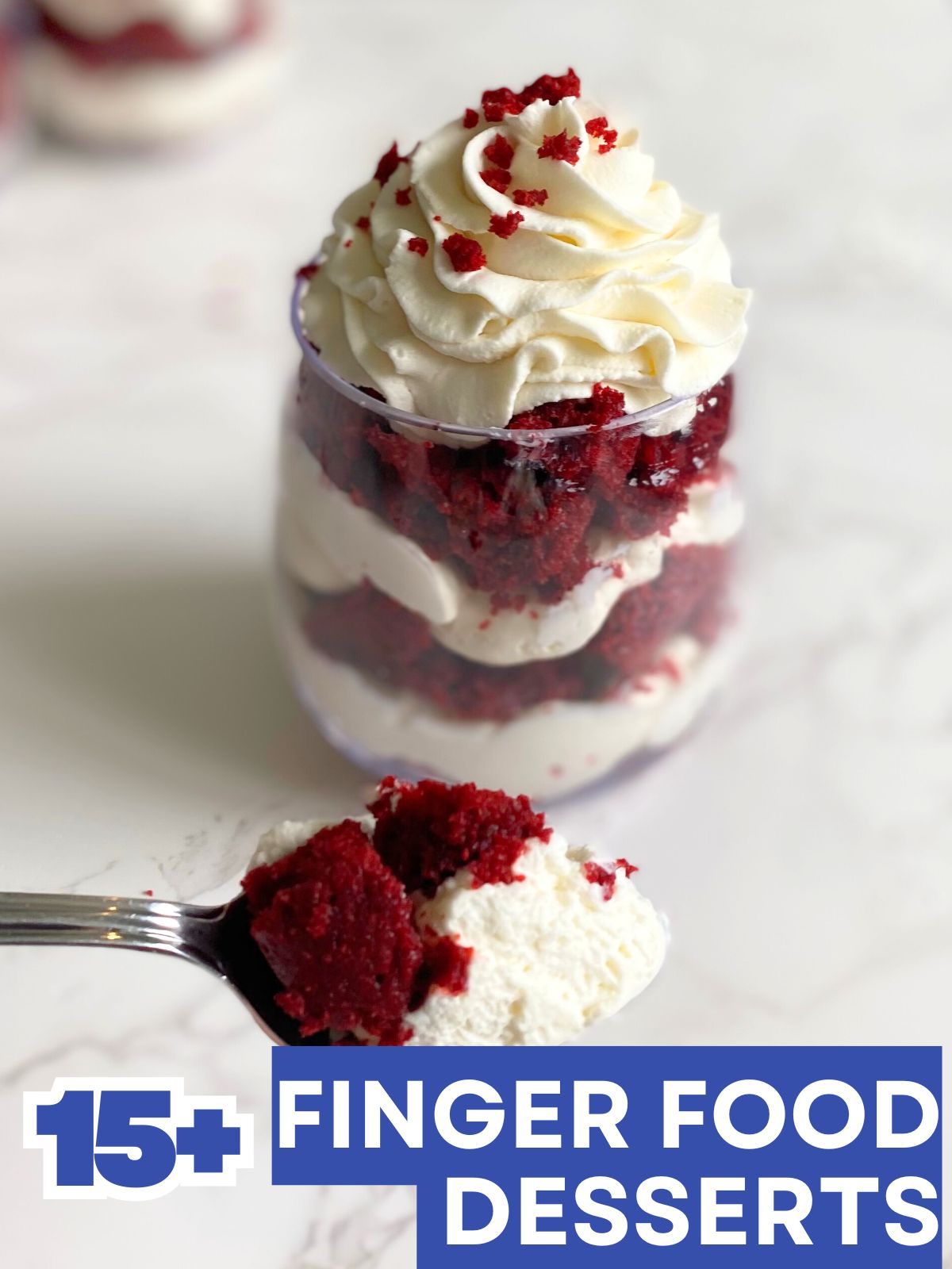 red velvet cheesecake parfait