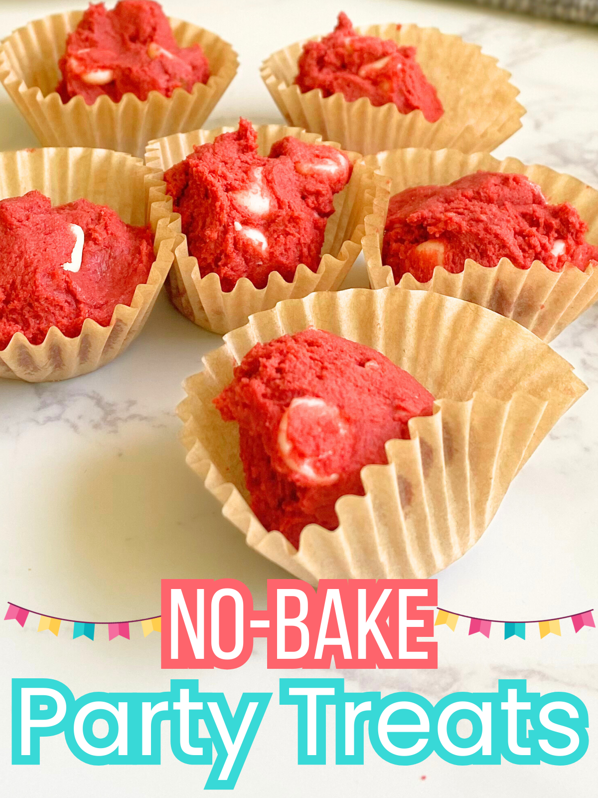 red velvet edible cookie dough