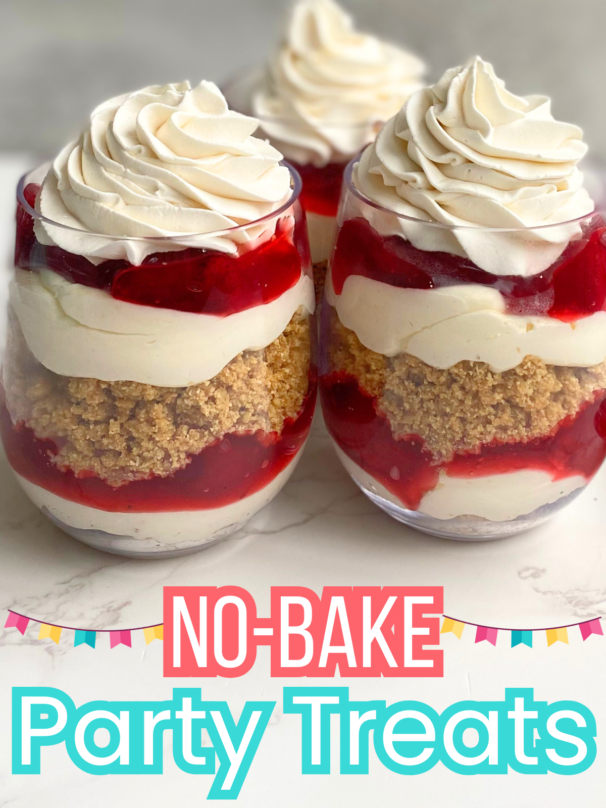 strawberry pie cheesecake cups