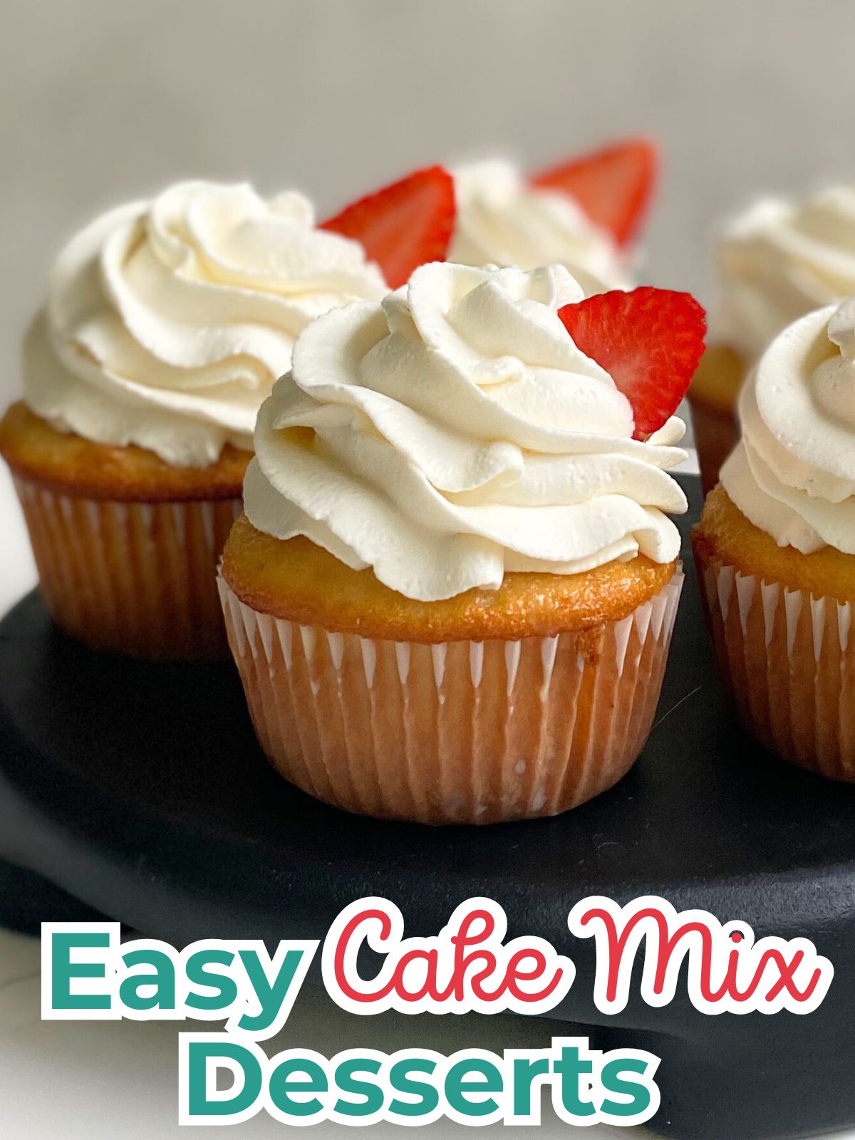 tres leches cupcakes