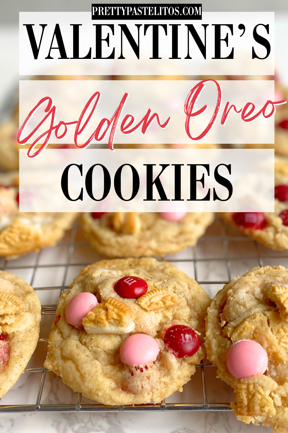 Valentine's Day Oreo cookies pin