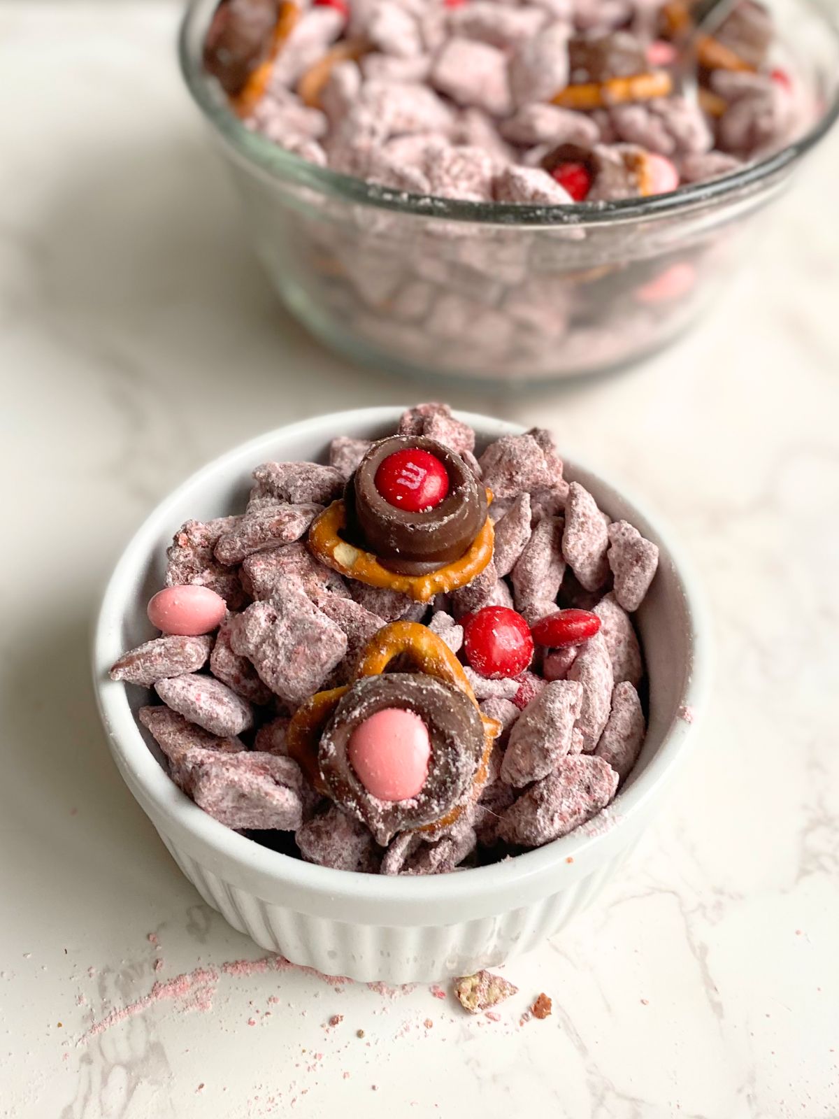 valentines day puppy chow