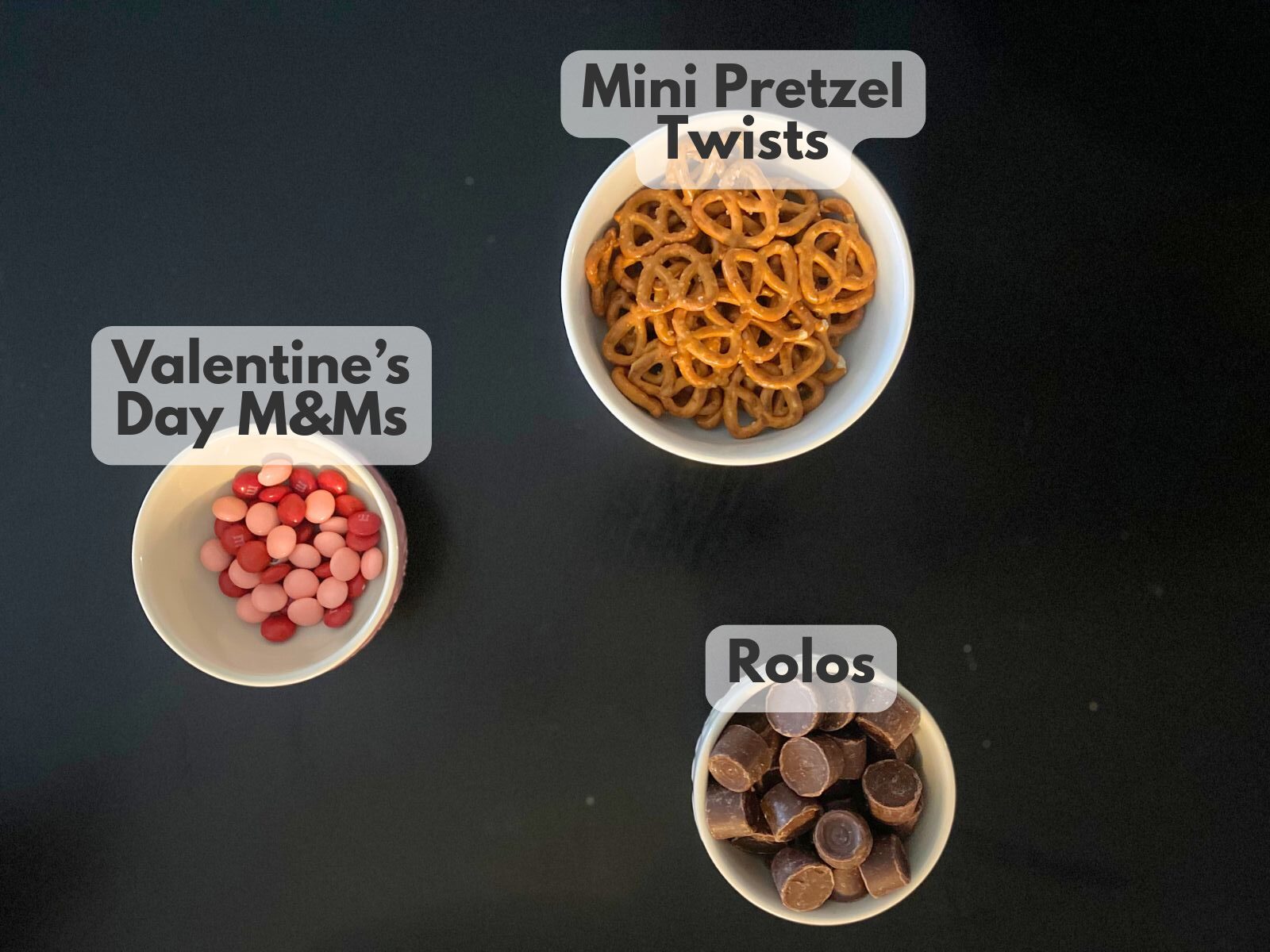 valentine's day rolo pretzels ingredients