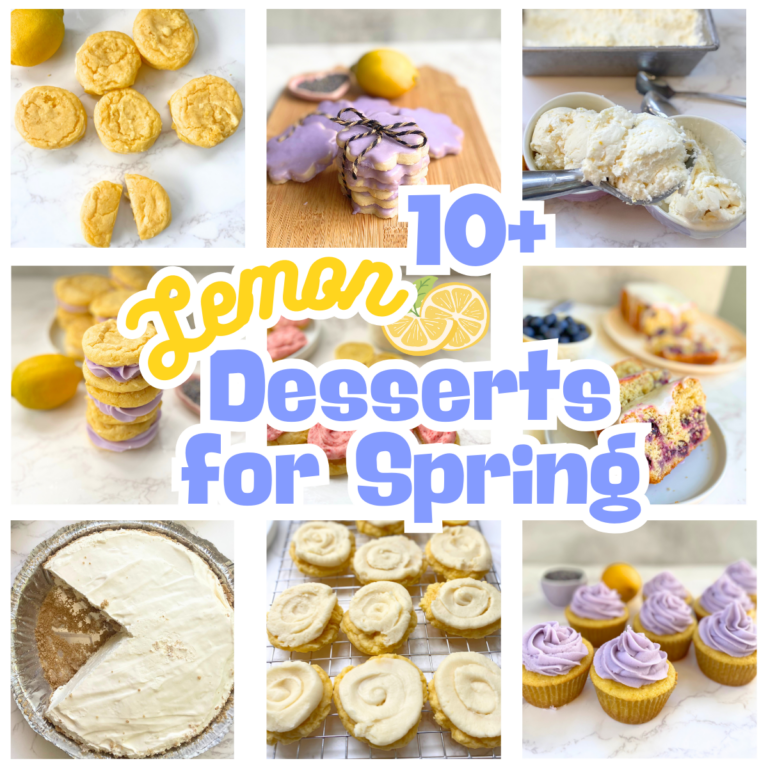 Lemon Desserts for Springtime