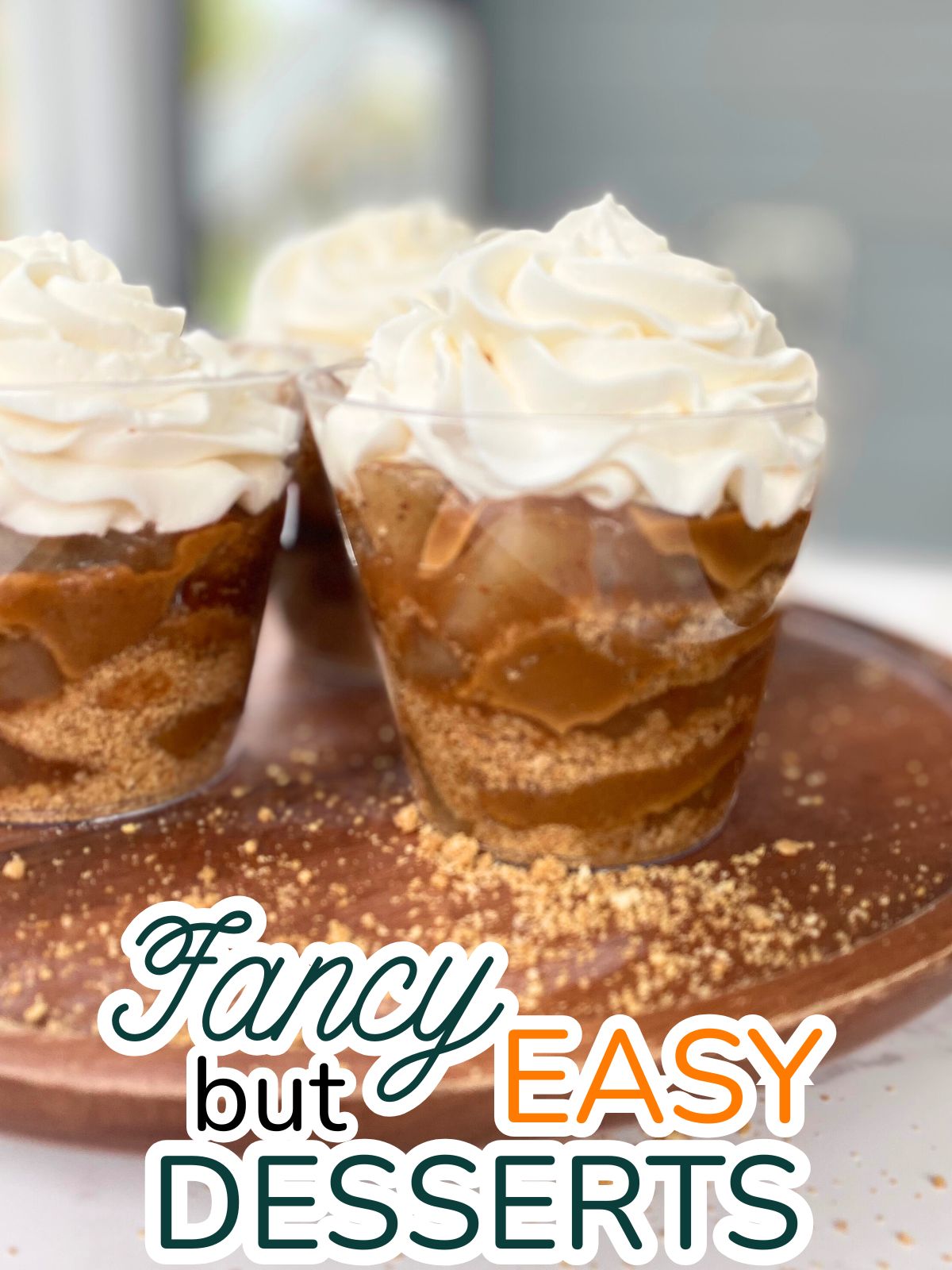 apple pie dulce de leche parfaits