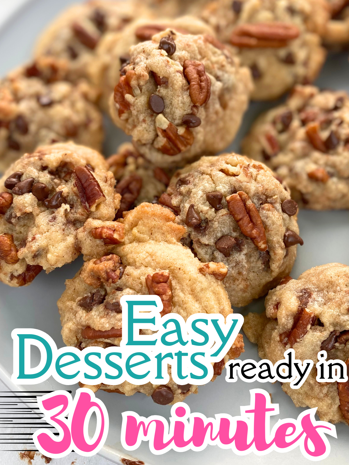 brown butter chocolate chip pecan cookies