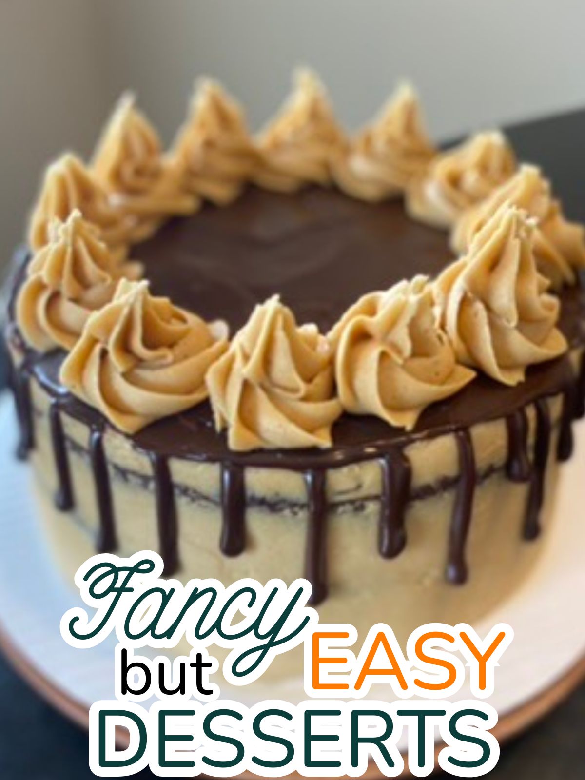 chocolate peanut butter layer cake