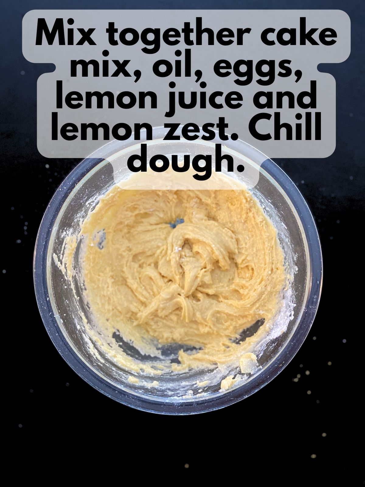 lemon cake mix cookie dough