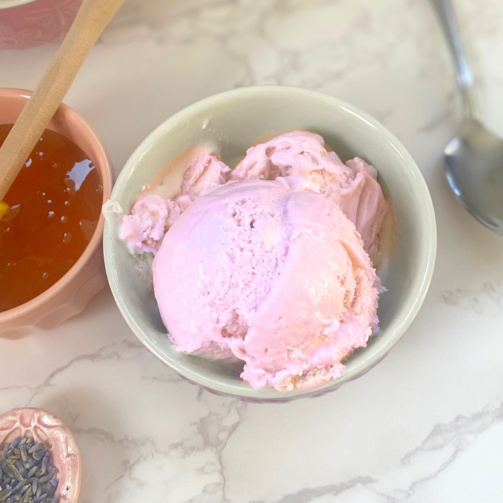 honey lavender ice cream