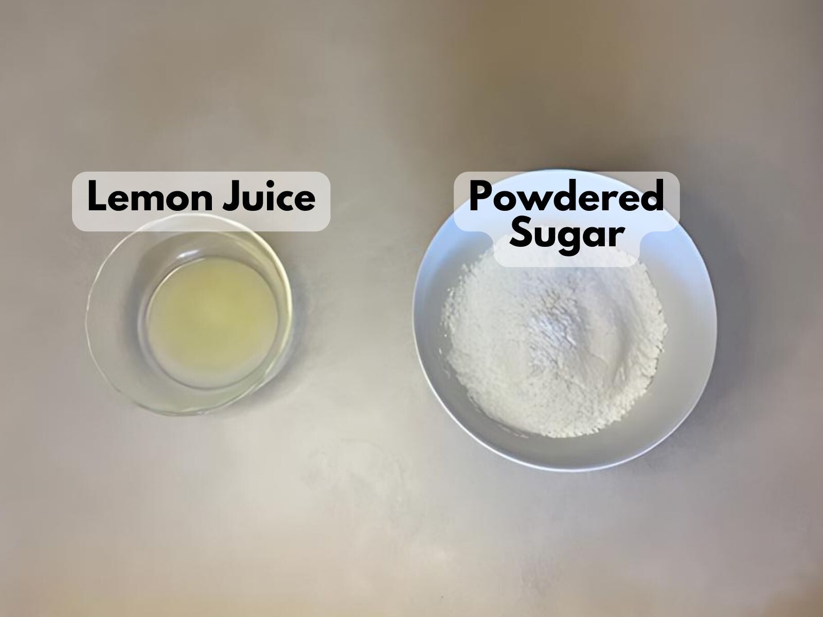 lemon glaze ingredients