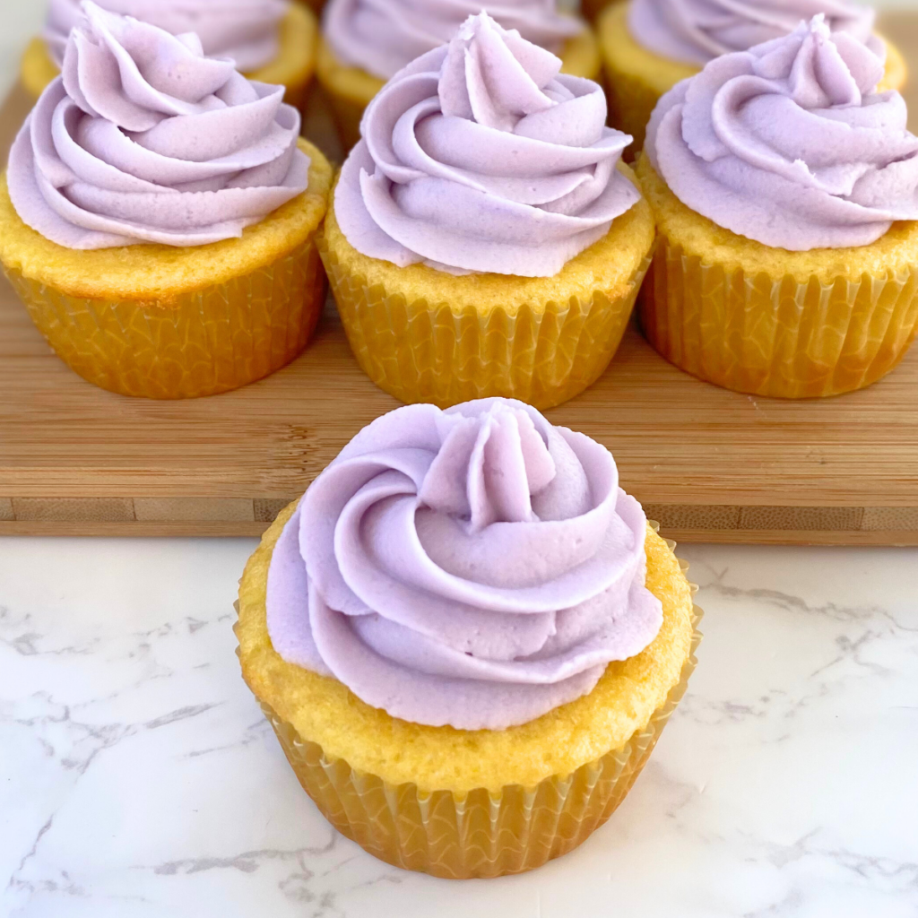 lemon lavender cupcakes