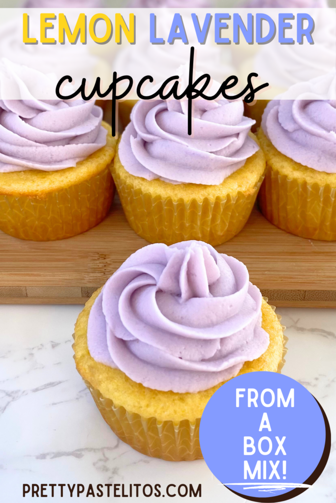 lemon lavender cupcakes