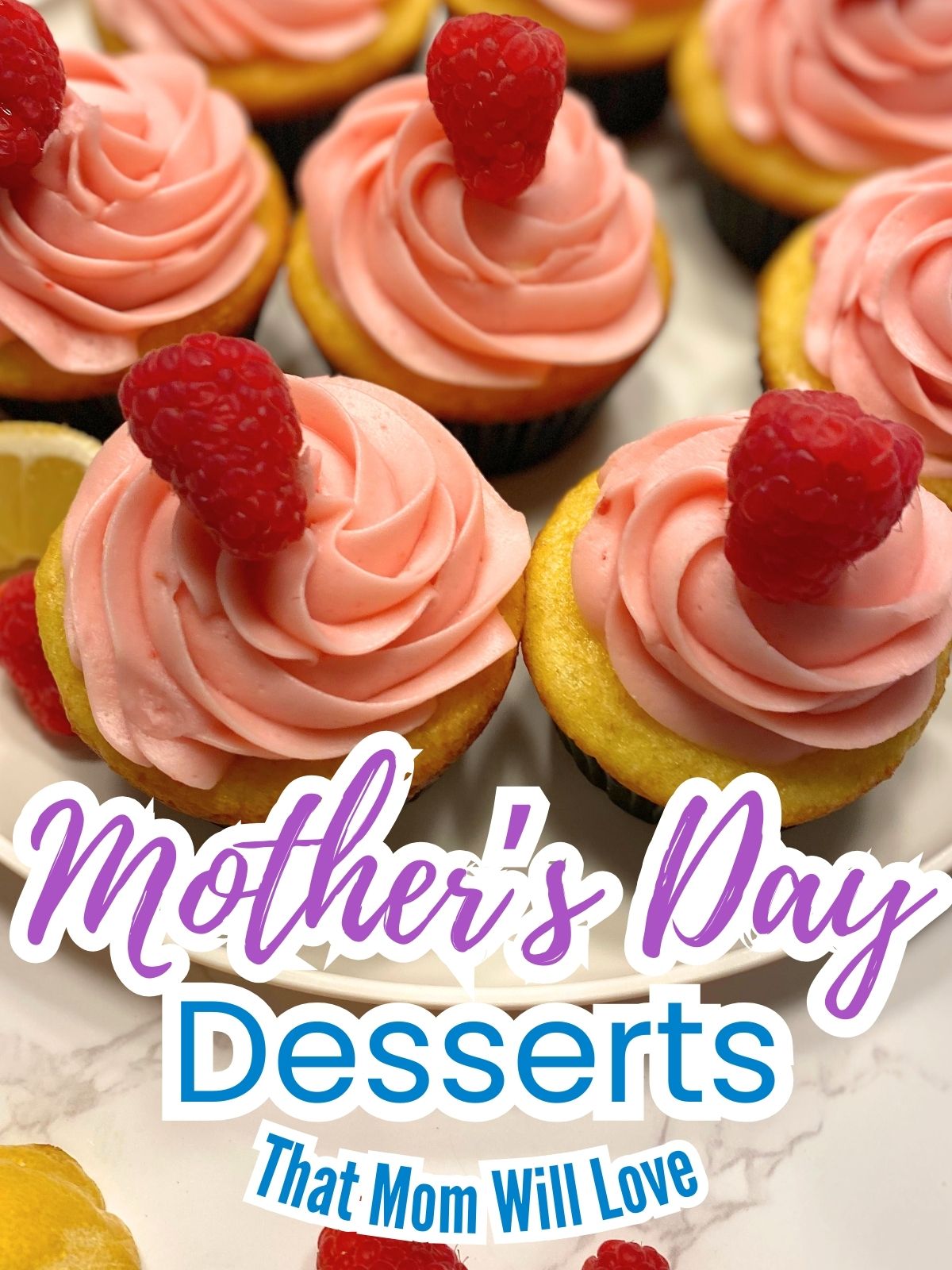 lemon raspberry cupcakes