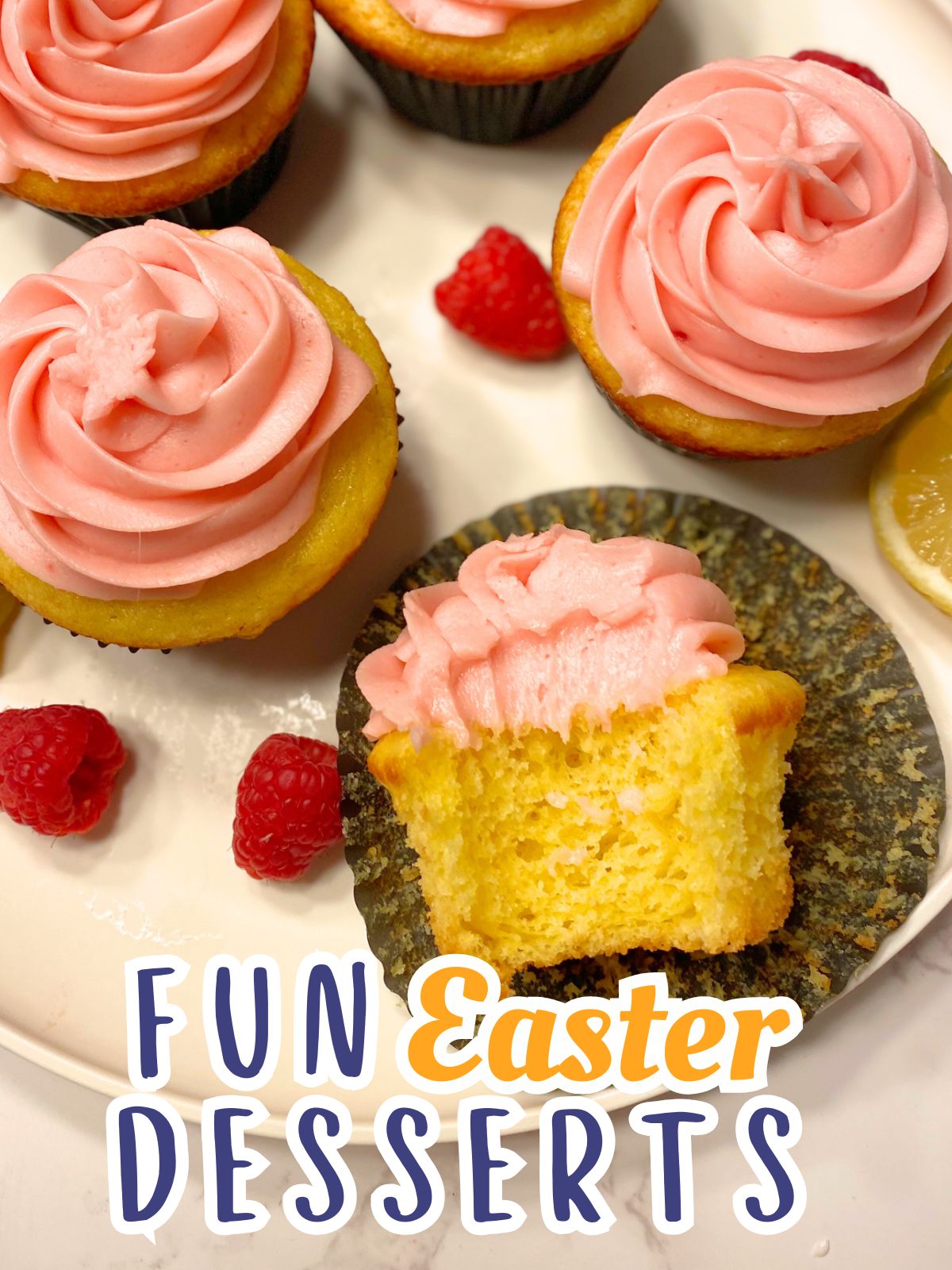 lemon raspberry cupcakes