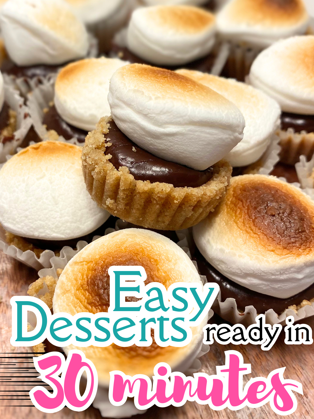 mini smores bites