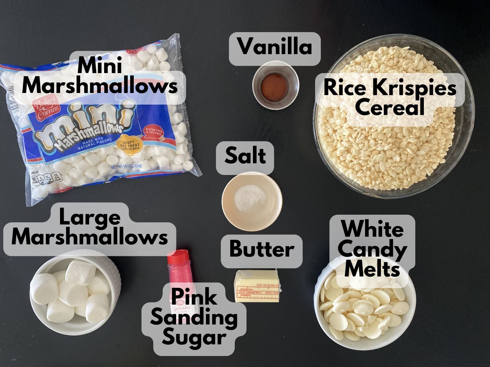 Easter bunny rice krispie treats ingredients