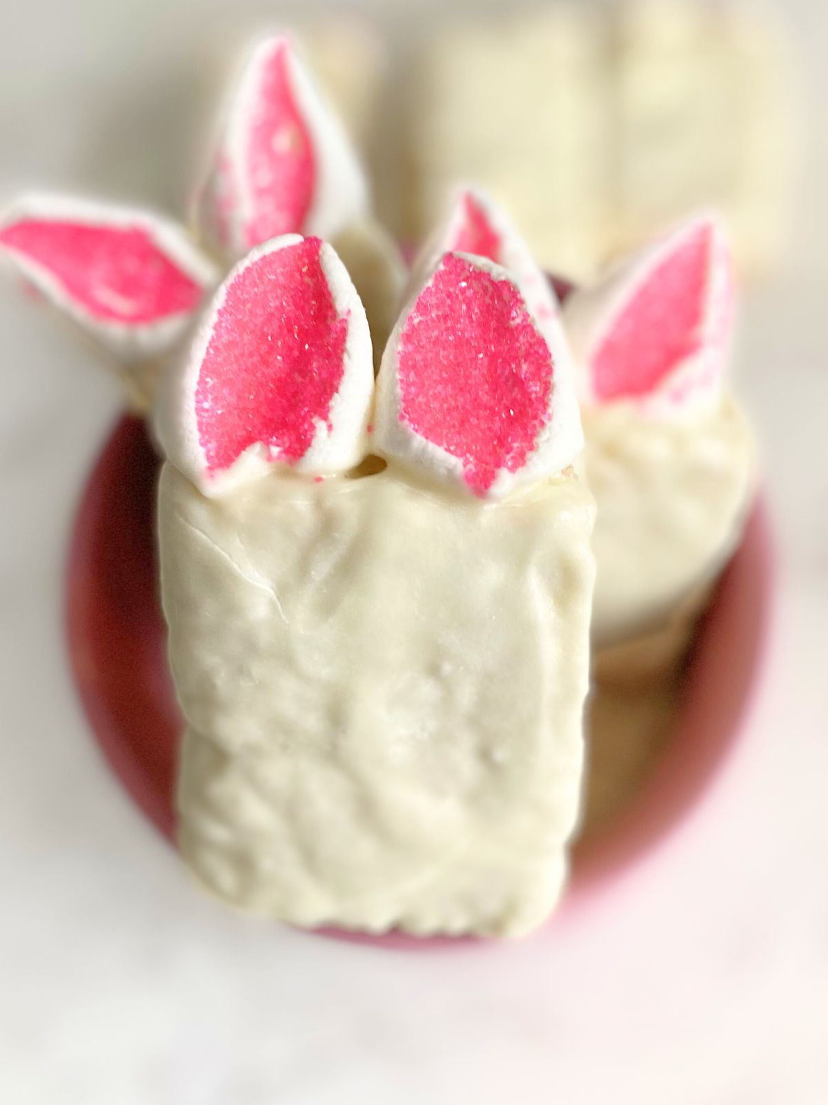 Easter bunny rice krispie treats