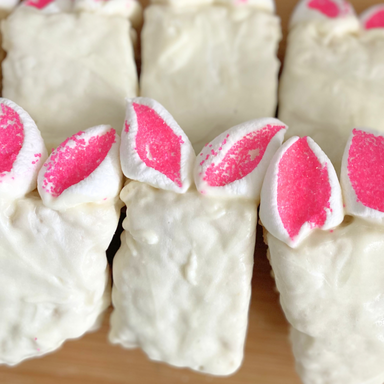 Easter Bunny Rice Krispie Treats