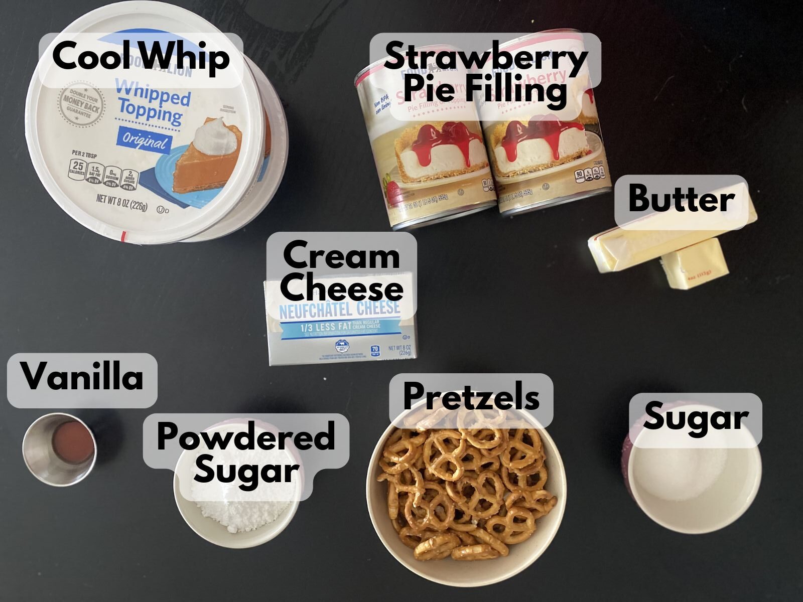 strawberry lasagna ingredients