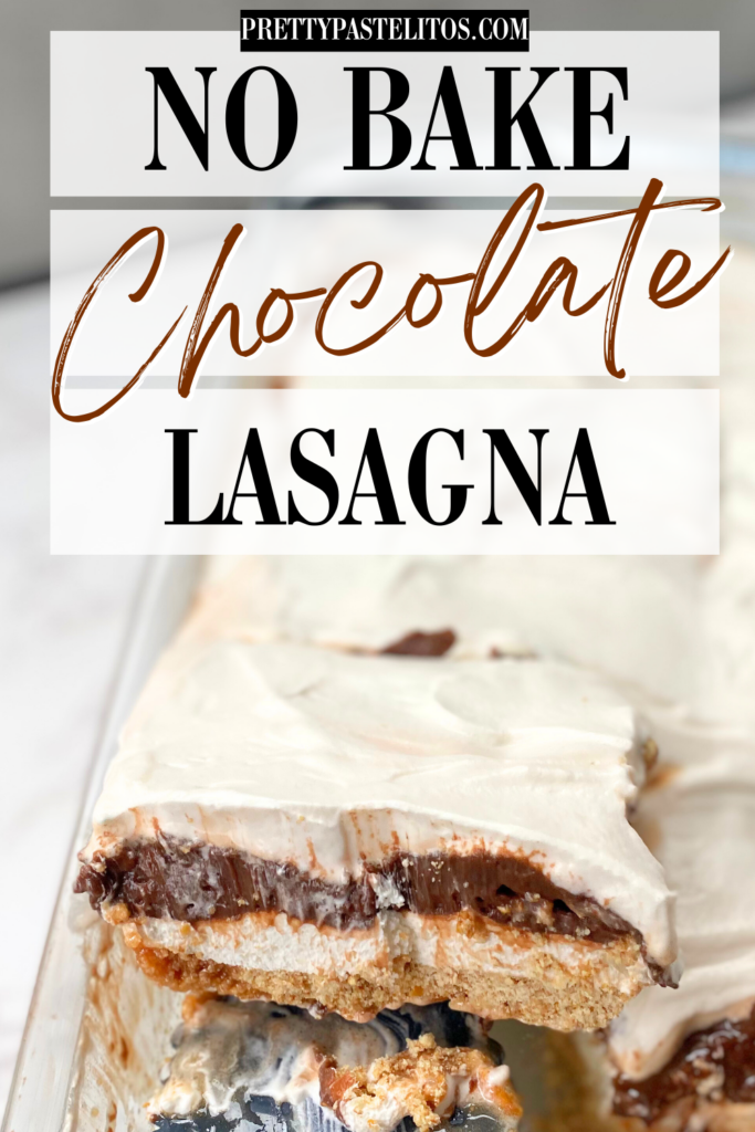 chocolate lasagna pin