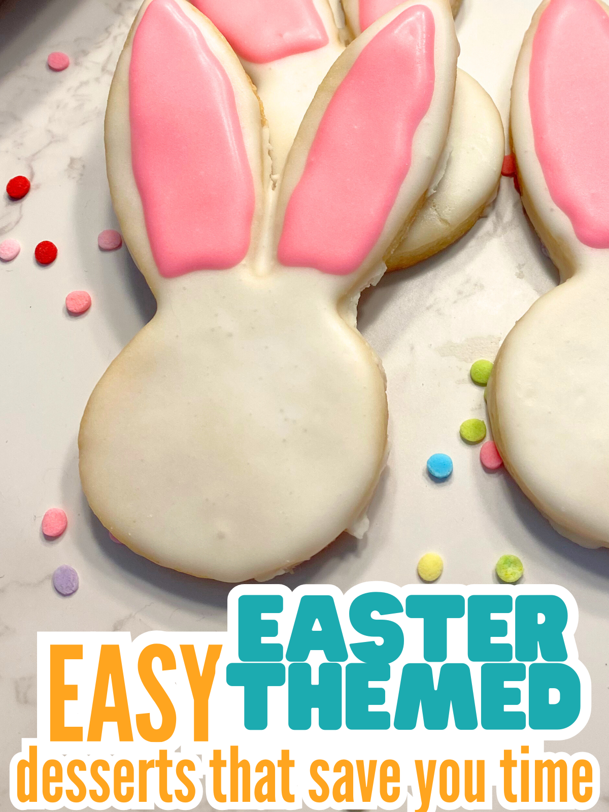 bunny cutout cookies