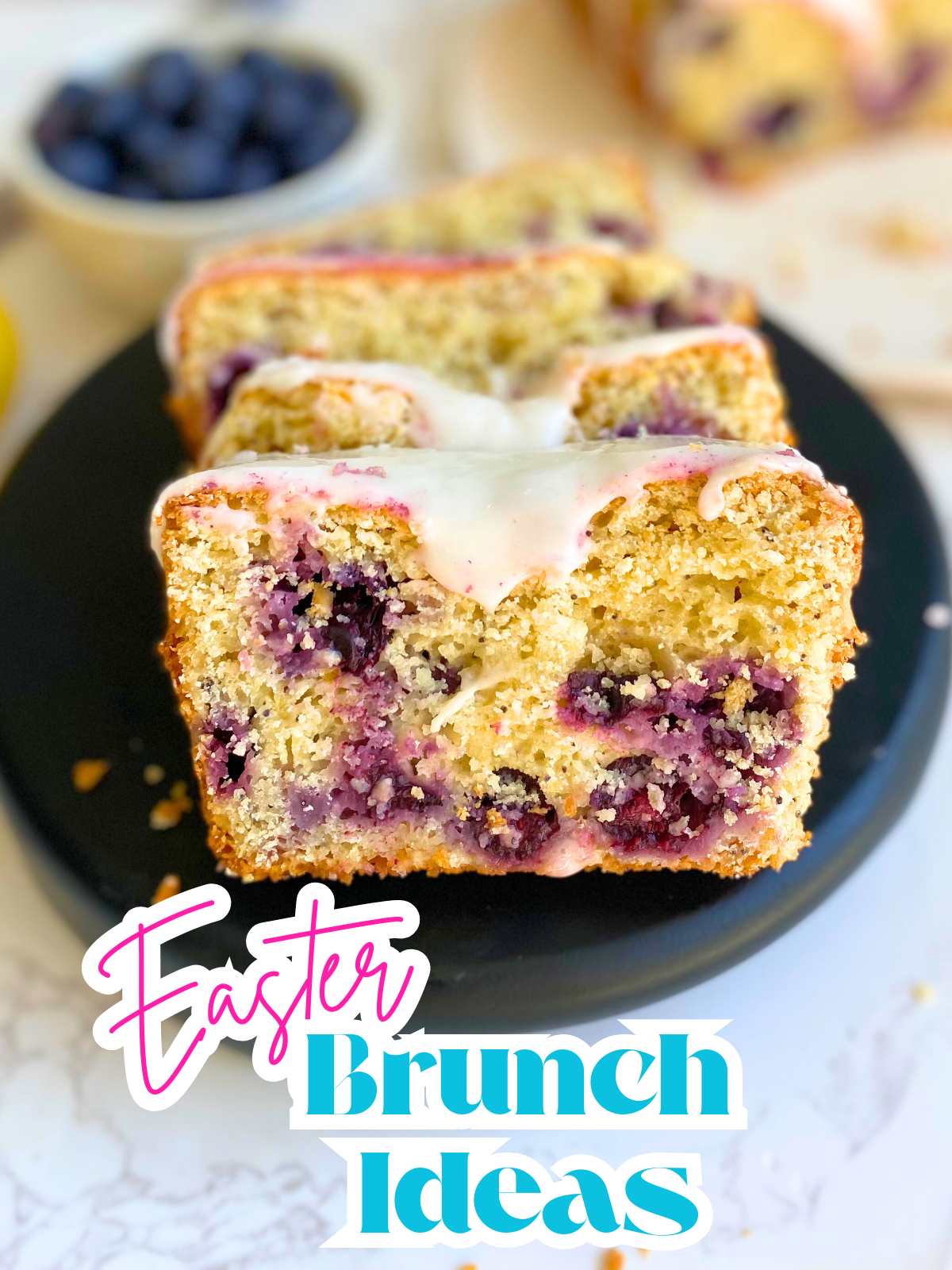 lemon blueberry bread