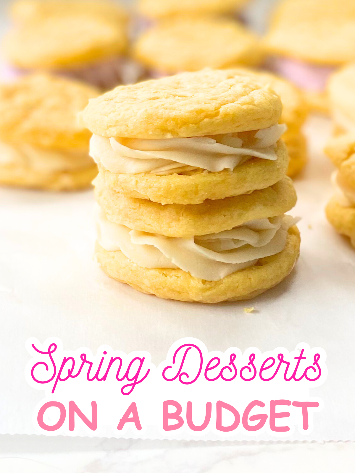 lemon cake whoopie pies