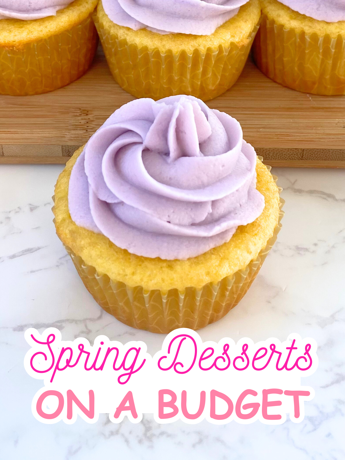 lemon lavender cupcakes