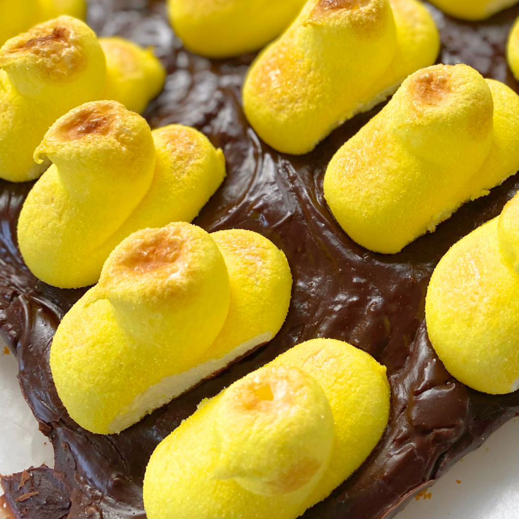 peeps smores bars