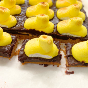 peeps smores bars