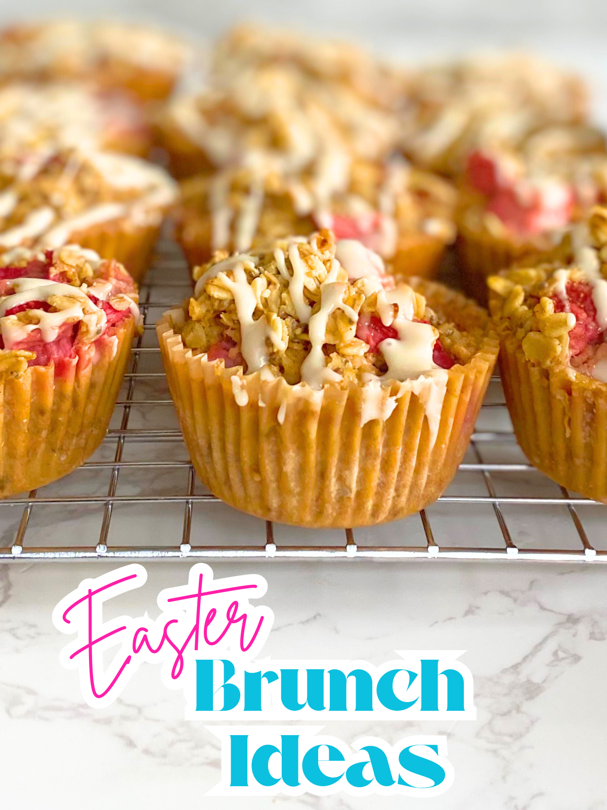 strawberry baked oatmeal cups