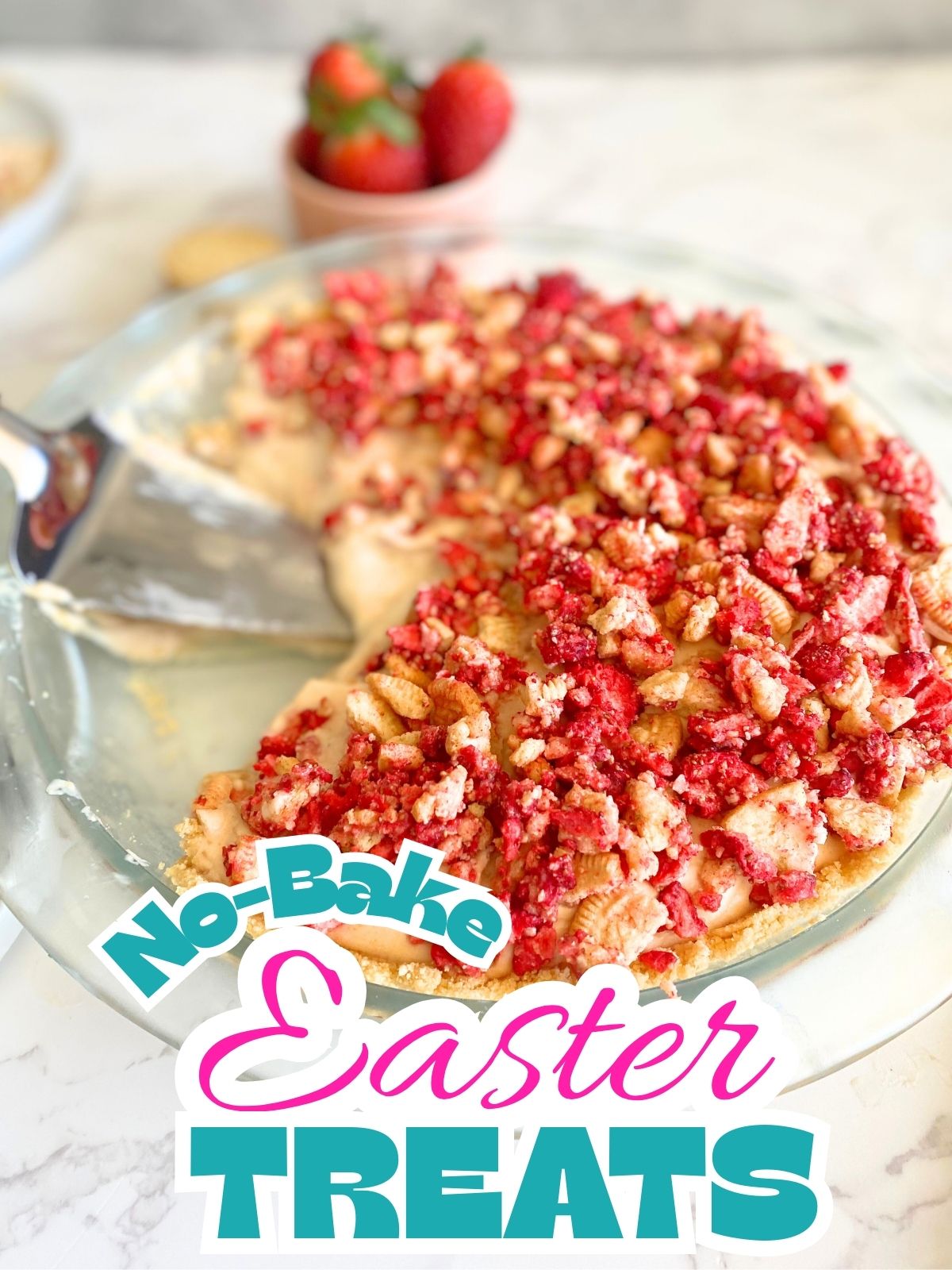 strawberry crunch pie