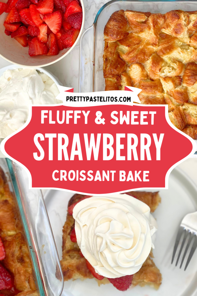 strawberry shortcake croissant bake pin