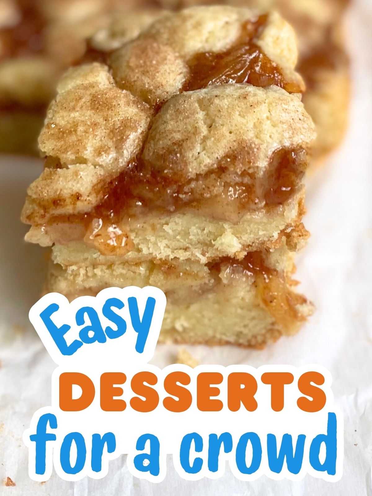 apple pie sugar cookie bars