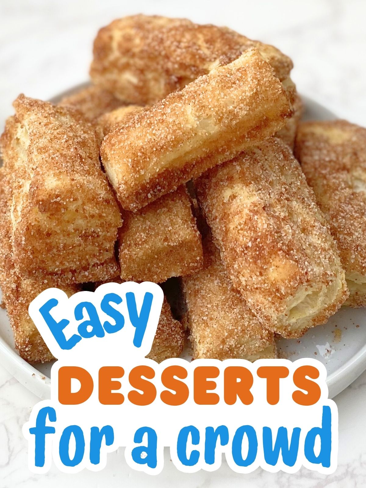 baked churro bites