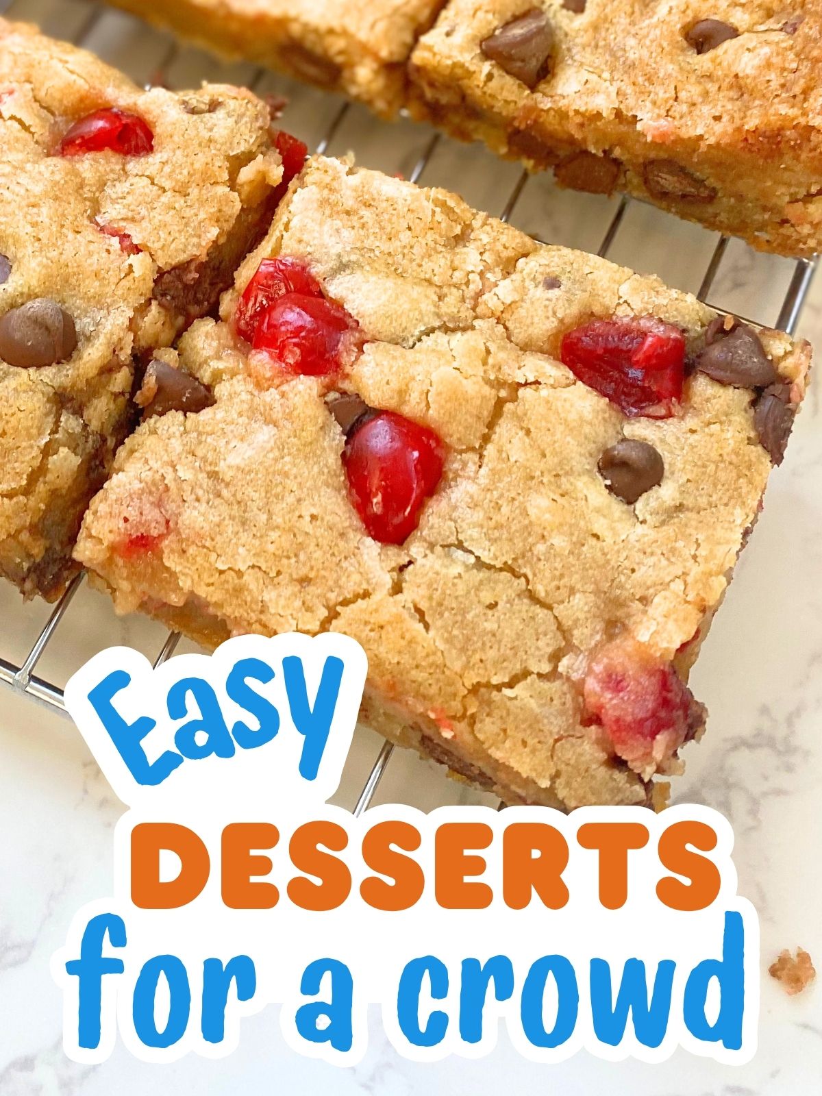 cherry chocolate chip cookie bars