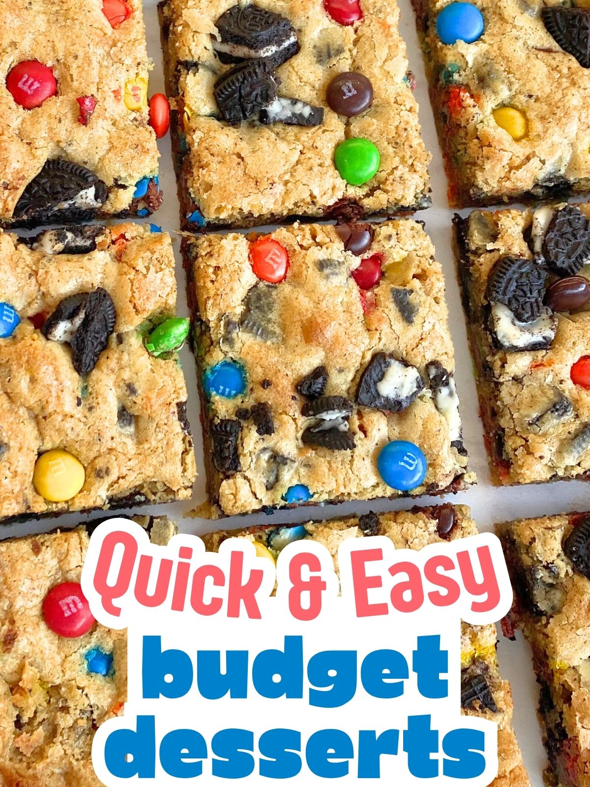 oreo M&M blodnies