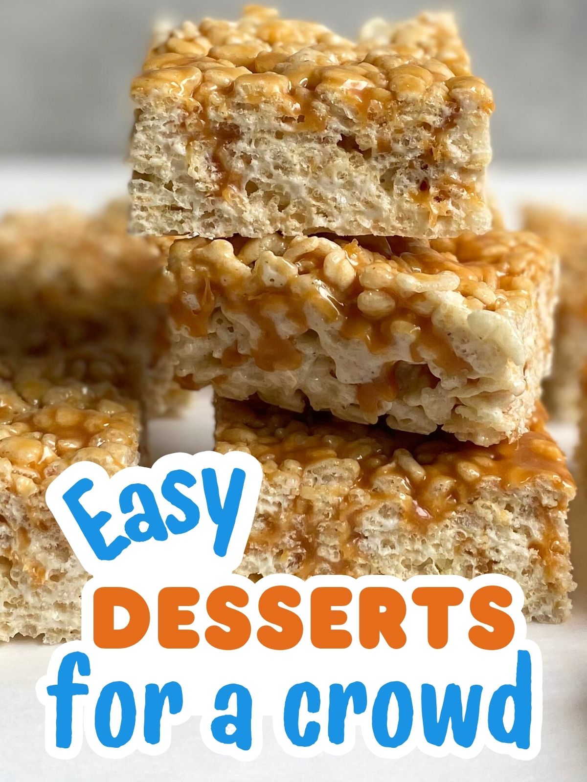 salted caramel rice krispie treats
