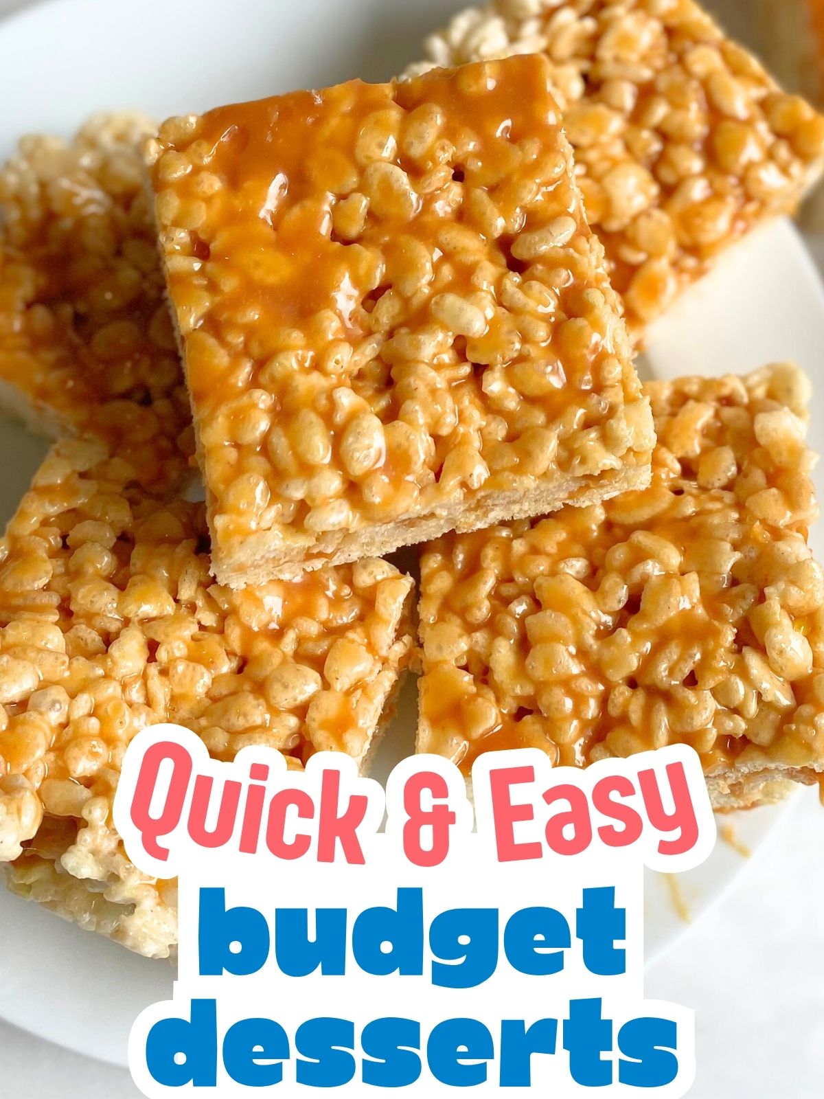 salted caramel rice krispie treats