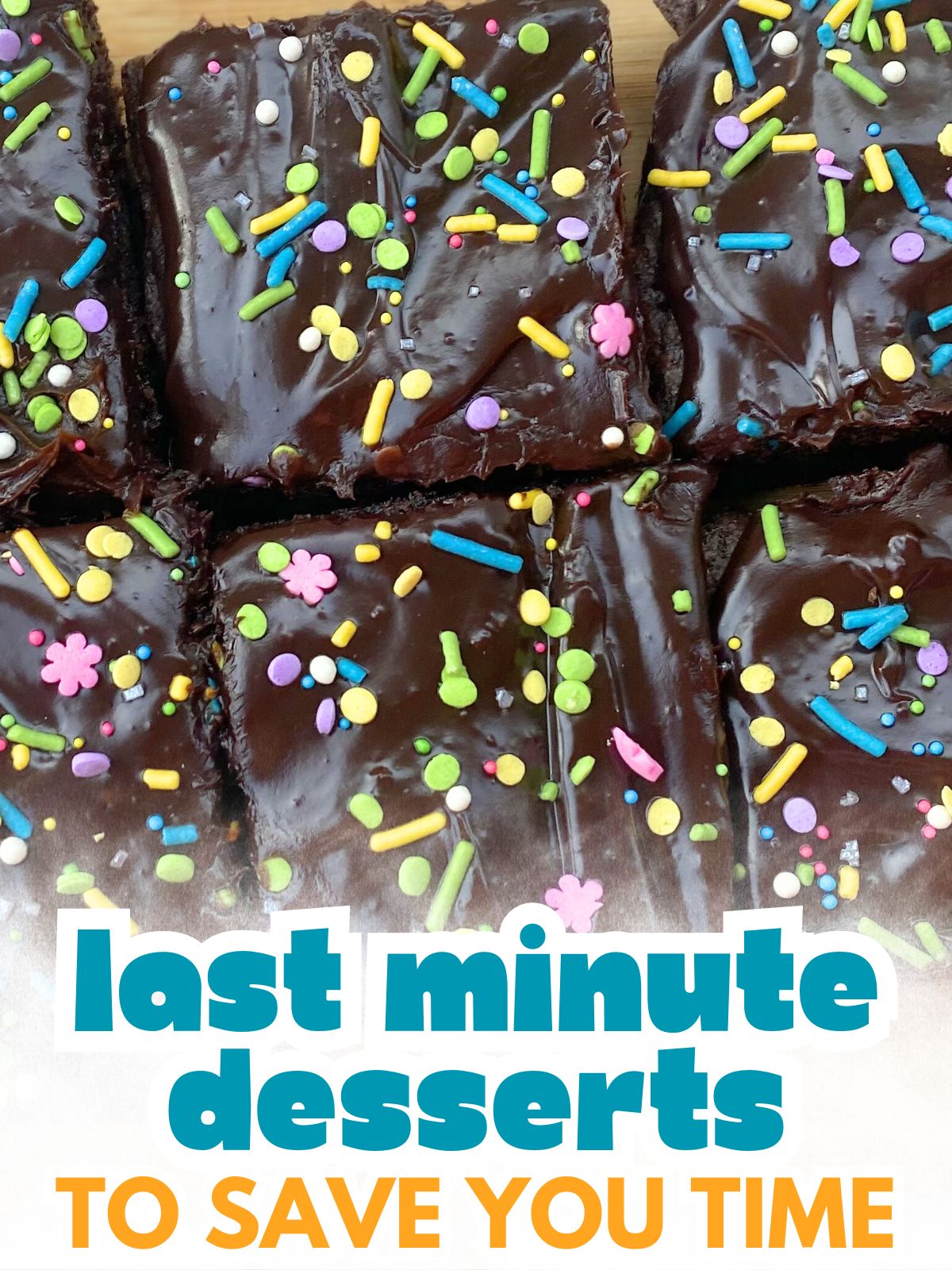 brownies with chocolate ganache