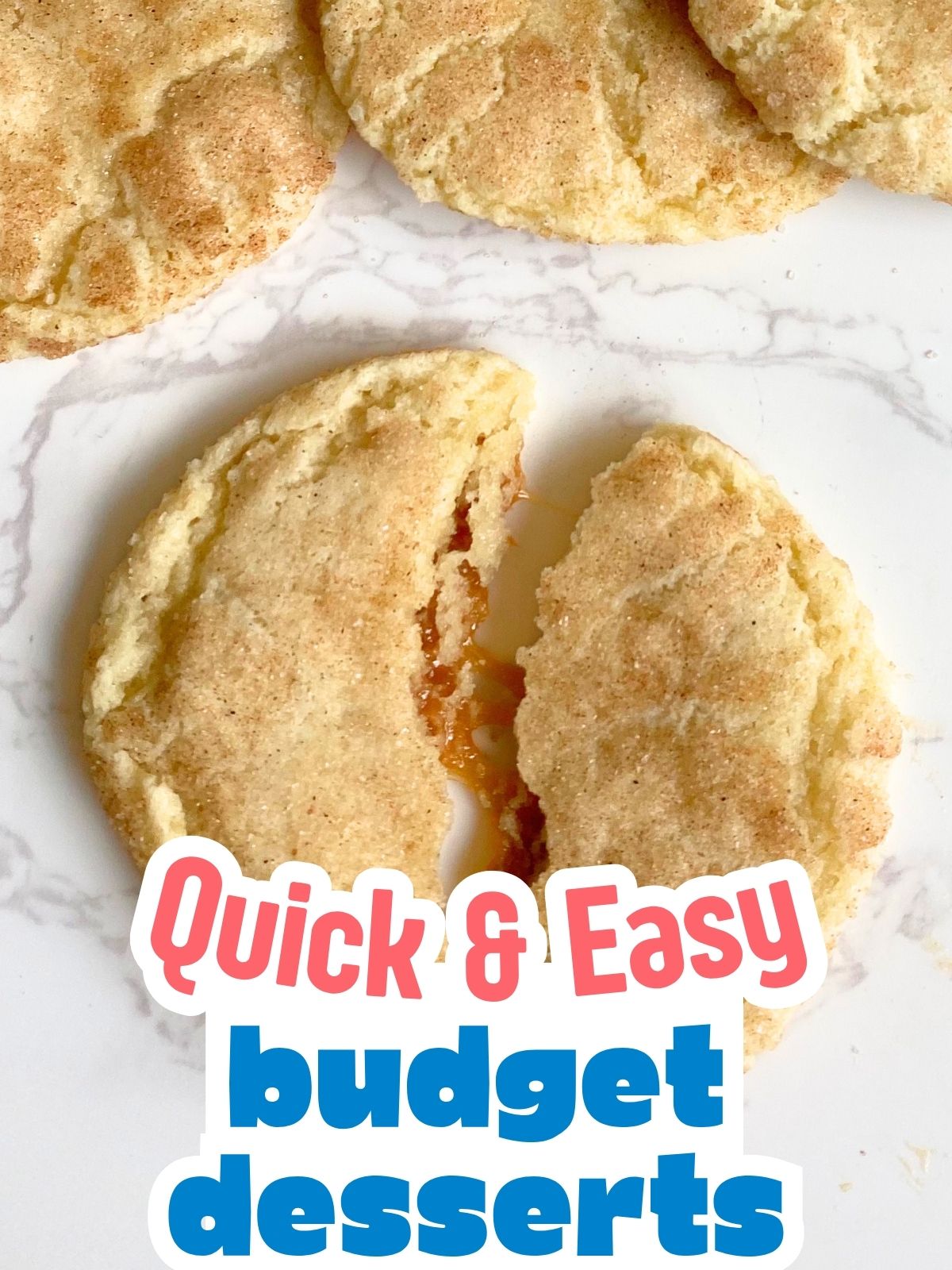 caramel stuffed snickerdoodles