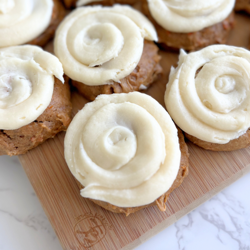 carrot cake cake mix cookies